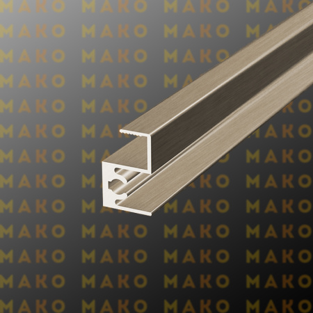 Профиль горизонтальный верхний MS215 Шампань браш (A59)